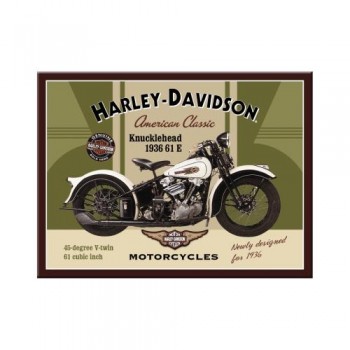 Магнит Nostalgic-Art "Harley-Davidson Knucklehead" (14224)